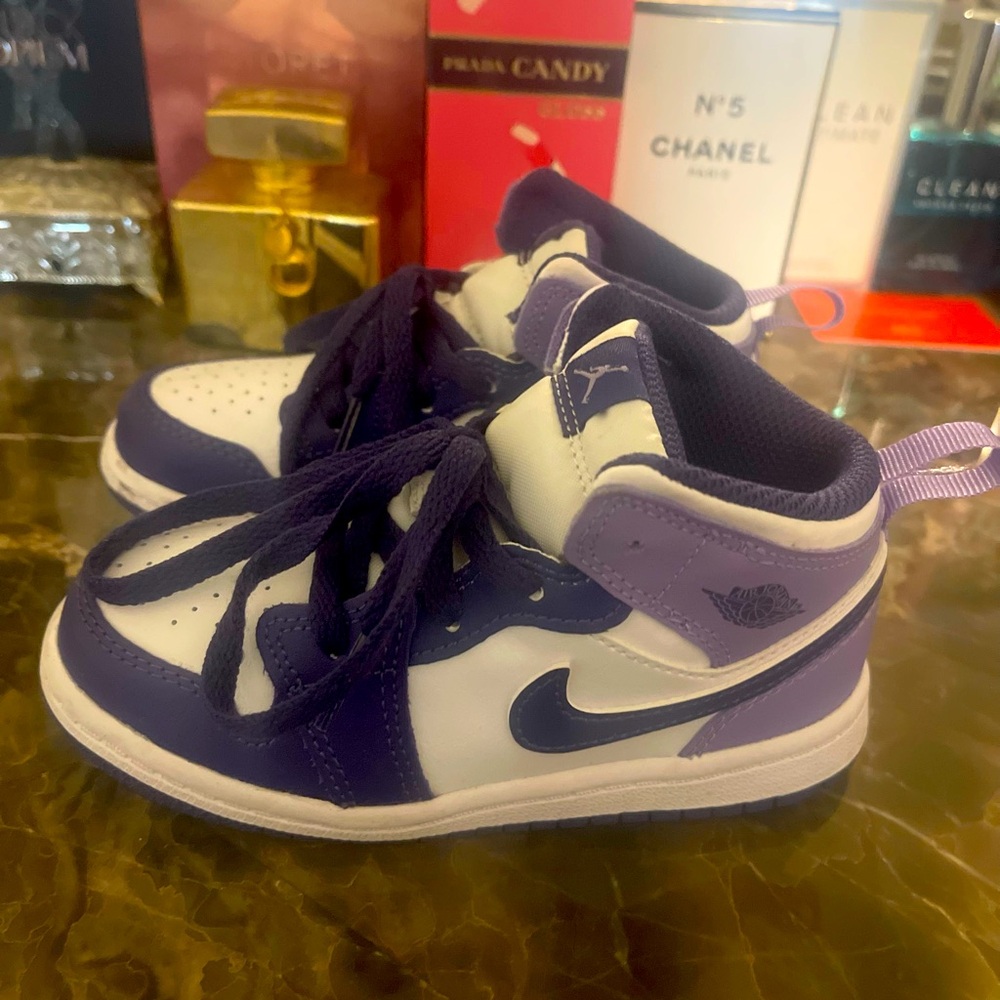 Jordan 1 Mid “Sky J Purple” Toddler